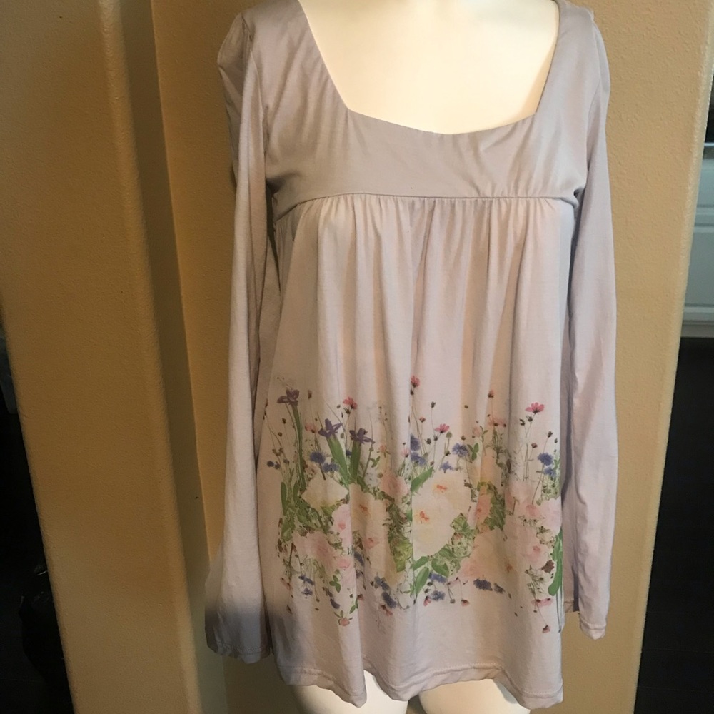 Designer lightwt jersey square neck 100% cotton